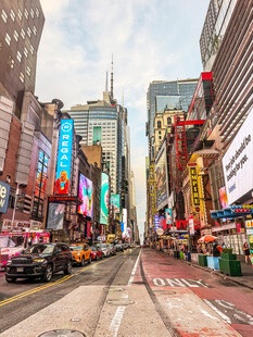 纽约时报广场街景