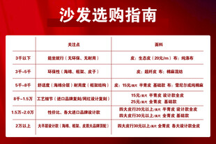沙发选购指南