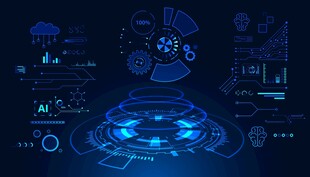 科技 UI 组件