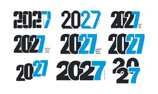 2027 新年素材