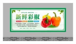蔬菜展板 