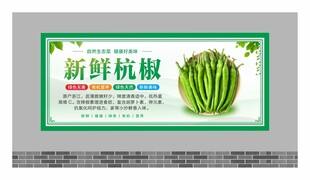 蔬菜展板 