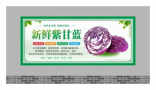 蔬菜展板 