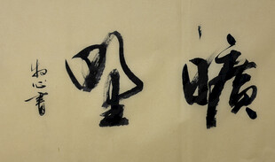 旷野 杨克东书法作品