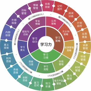 学习力知识体系环形图