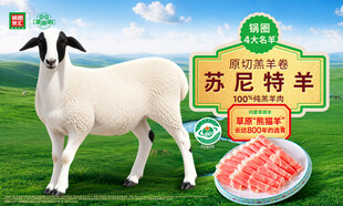 苏尼特羊宣传海报