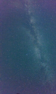 蓝紫渐变朦胧天空