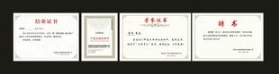 荣誉证书公司荣誉证