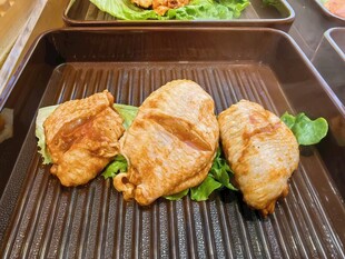 香煎鸡翅美食