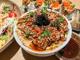 日式鹅肝饭套餐