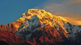 日照金山自然风光