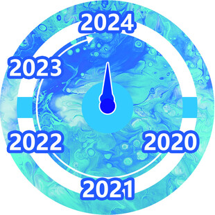 周年庆水浴2024的时间仪表盘