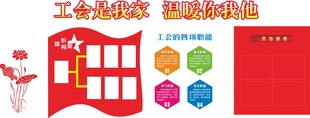 工会主题宣传展板素材