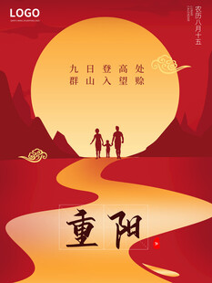 重阳佳节主题海报