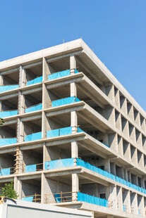 现代高层公寓建筑外观
