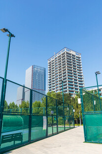城市户外运动场景观