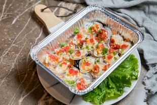 锡纸蒜蓉粉丝虾
