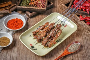 特色烤羊肉串