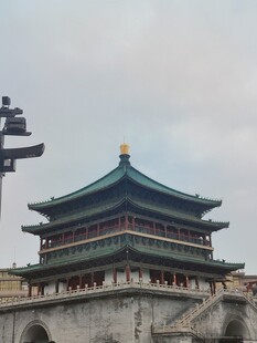 西安钟楼外景