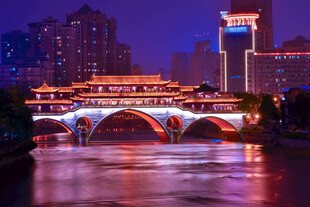 安顺廊桥夜景