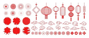 国风新春素材