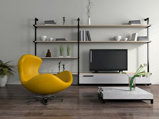 简约现代客厅家居场景