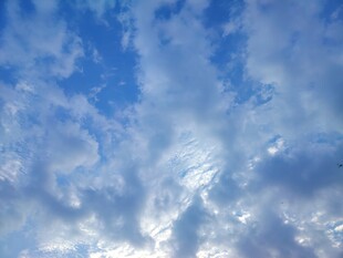 蓝天白云晴空