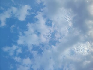 蓝天白云晴空美景