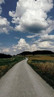 郊野乡间公路风光