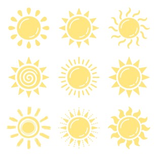 太阳图标合集