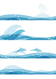 海洋度假背景