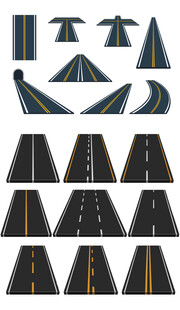 各式公路路段素材合集