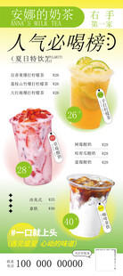 人气必喝茶饮推荐海报