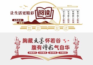 阅读文化墙