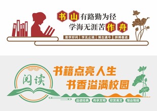 阅读文化墙