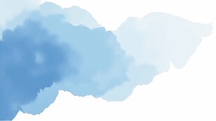 浅蓝水彩背景