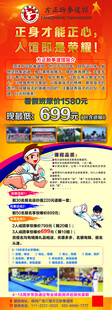 跆拳道海报