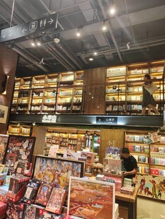 文艺书店店内场景