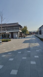 中式商业街街景