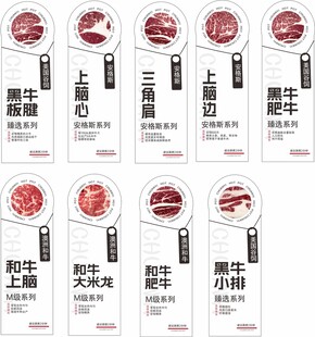 牛肉部位分类标签合集