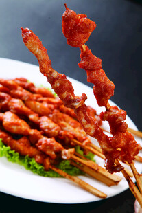 美味烤羊肉串