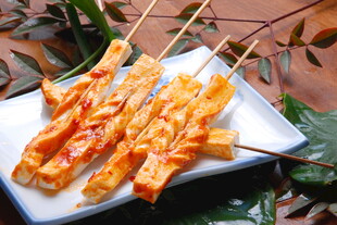 香烤豆干串