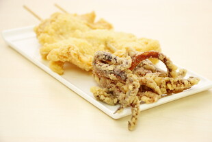 香酥炸鱿鱼串