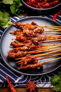特色香辣烤串