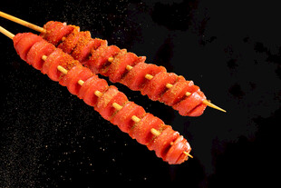 美味烤肠串