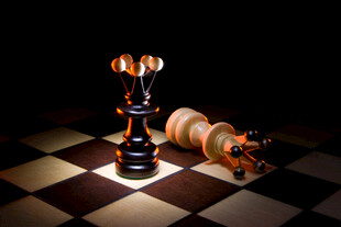 国际象棋胜负场景