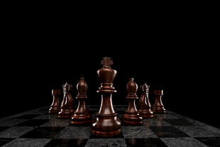 国际象棋棋子阵列