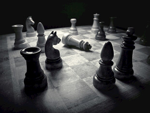国际象棋对局特写