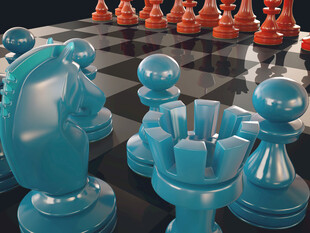 果冻质感国际象棋