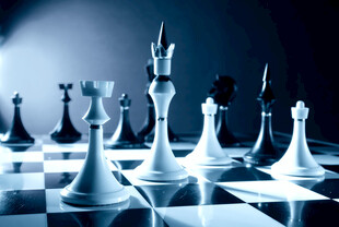 水晶质感国际象棋